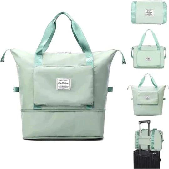 Waterproof Foldable Travel Bag -( SEE GREEN )