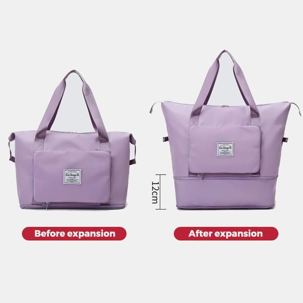 Waterproof Foldable Travel Bag -( PURPEL )